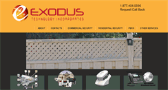 Desktop Screenshot of exodustec.com