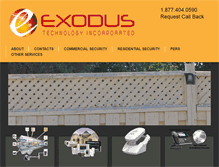 Tablet Screenshot of exodustec.com